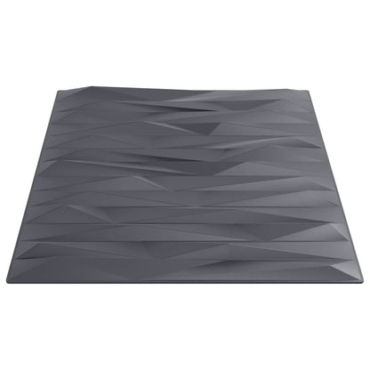 vidaXL Panneaux muraux 12 pcs gris 50x50 cm XPS 3 m² pierre
