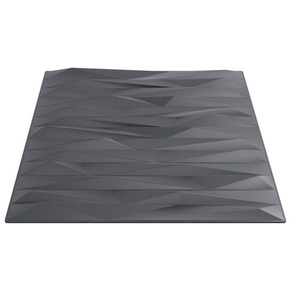 vidaXL Panneaux muraux 24 pcs gris 50x50 cm XPS 6 m² pierre