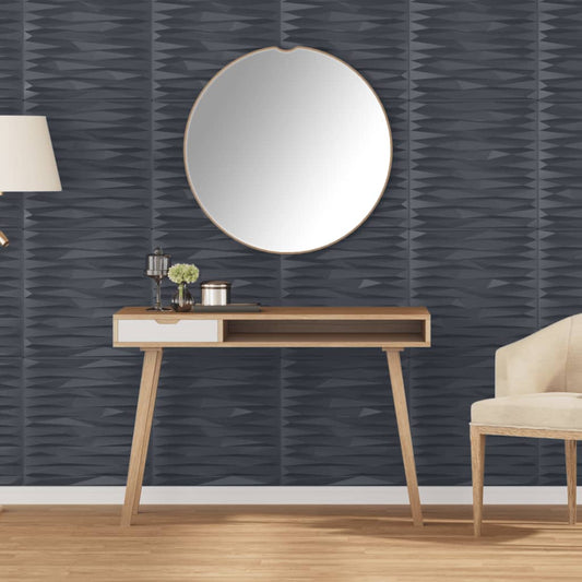 vidaXL Panneaux muraux 24 pcs gris 50x50 cm XPS 6 m² pierre