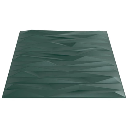 vidaXL Panneaux muraux 24 pcs vert 50x50 cm XPS 6 m² pierre