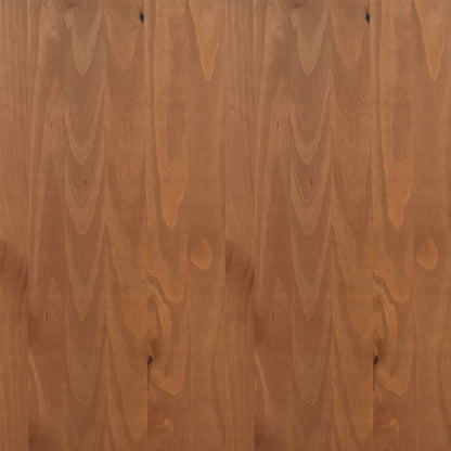 vidaXL Porte-manteau mural SANDNES 45x12x35 cm bois massif pin