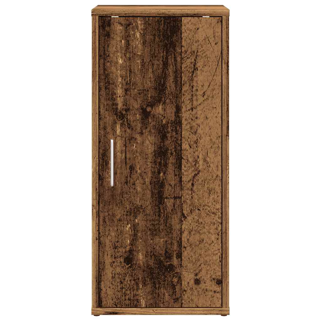 vidaXL Armoire à chaussures vieux bois 32x35x70 cm bois d'ingénierie