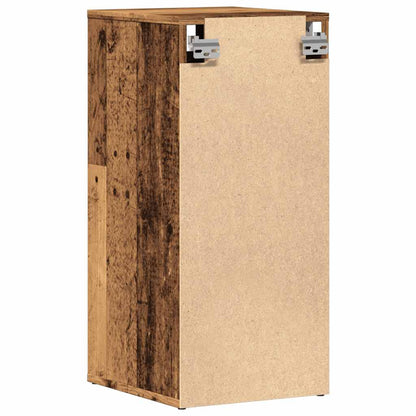 vidaXL Armoires à chaussures 2 pcs vieux bois bois d'ingénierie