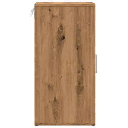 vidaXL Armoire à chaussures chêne artisanal bois d'ingénierie