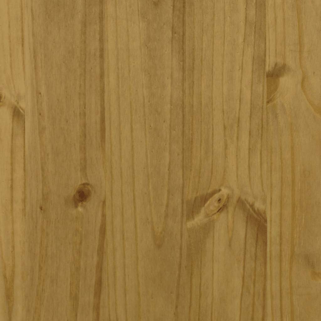 vidaXL Porte de grange CORONA 90x210 cm bois massif de pin