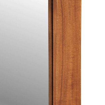 vidaXL Miroir mural avec tiroirs 60x33x90 cm bois massif d'acacia