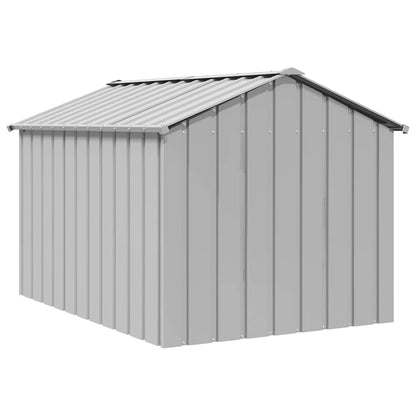 vidaXL Niche pour chien avec toit noir 113x153x101 cm acier galvanisé