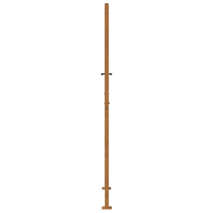 vidaXL Porte de jardin acier résistant aux intempéries design lumière