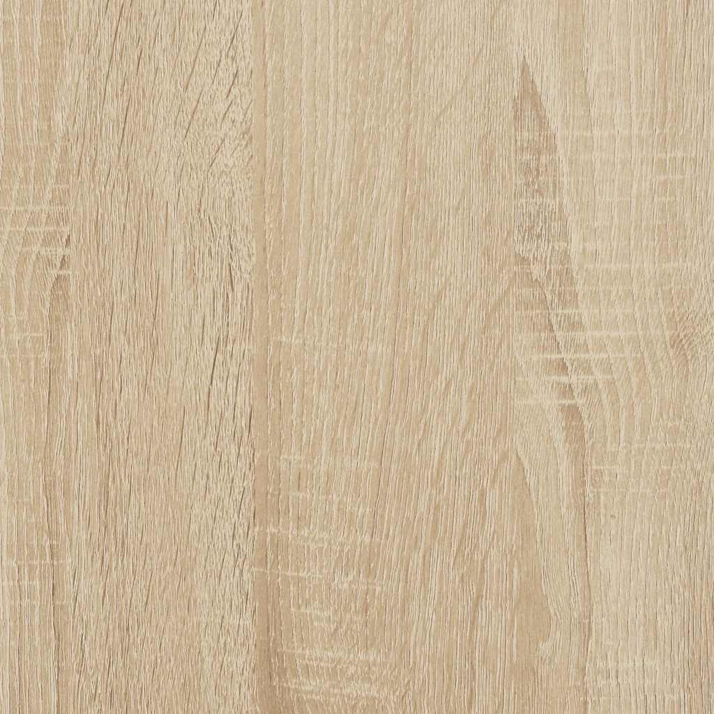 vidaXL Support de tour d'ordinateur et tiroir chêne sonoma 35x45x77 cm