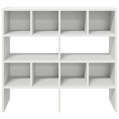 vidaXL Étagères à chaussures empilables 2 pcs blanc 89,5x30x40 cm