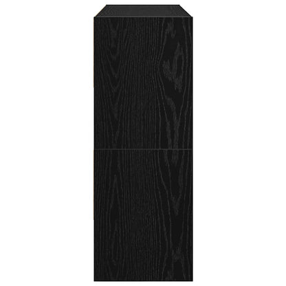vidaXL Étagères à chaussures 2 pcs empilable chêne marron 89,5x30x40cm