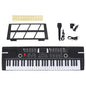 vidaXL Clavier de piano électrique 61 touches et pupitre pour enfants