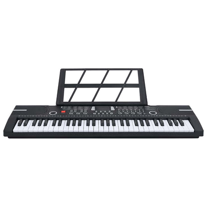 vidaXL Clavier de piano électrique 61 touches et pupitre pour enfants