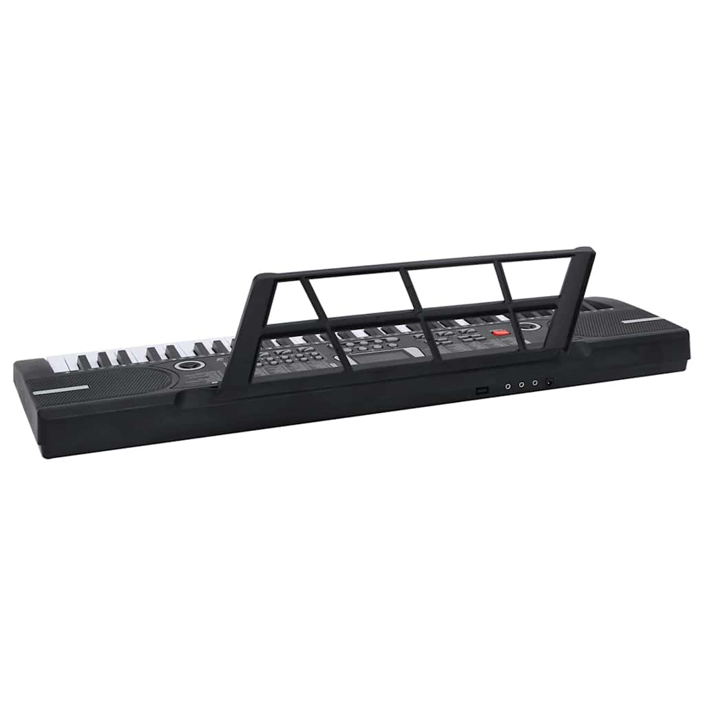 vidaXL Clavier de piano électrique 61 touches et pupitre pour enfants