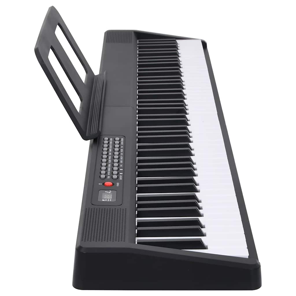 vidaXL Clavier de piano électrique 88 touches avec pupitre pliable