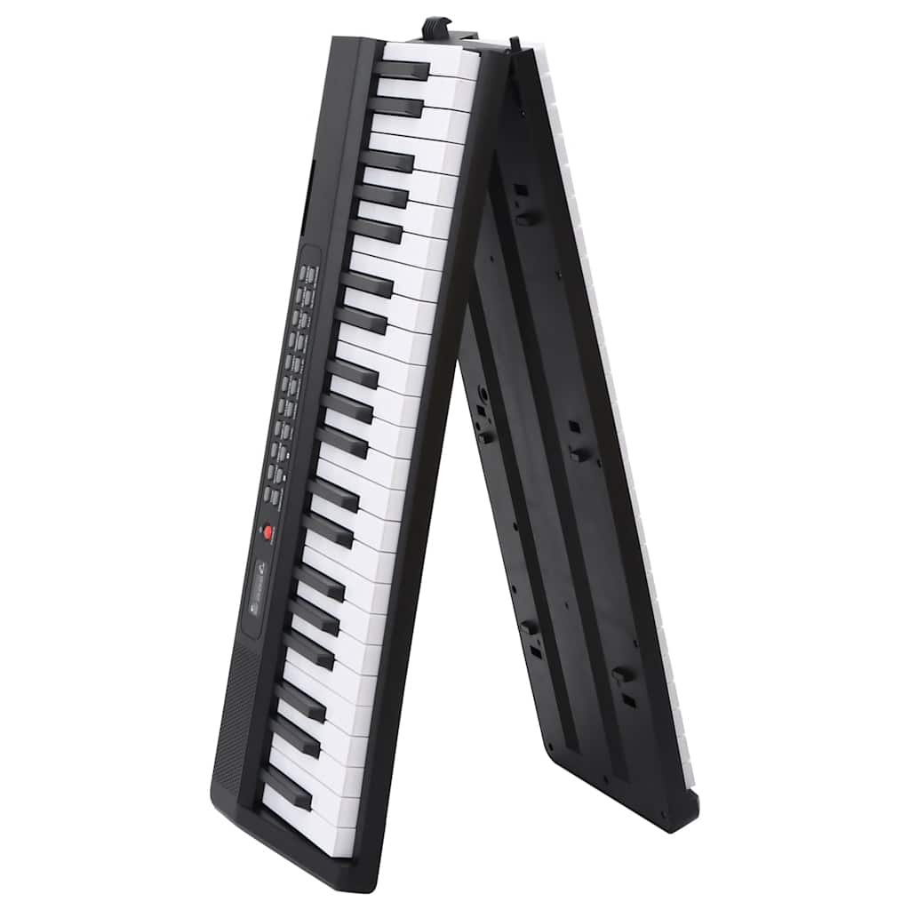 vidaXL Clavier de piano électrique 88 touches avec pupitre pliable