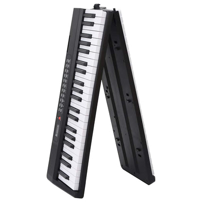 vidaXL Clavier de piano électrique 88 touches avec pupitre pliable