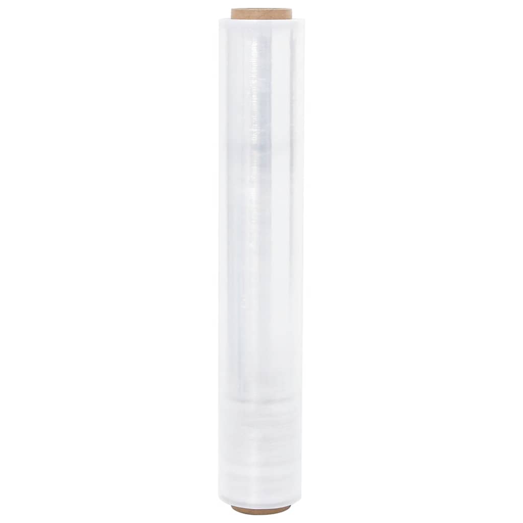vidaXL Film étirable 6 pcs transparent 20 μm 50 cm x 150 m
