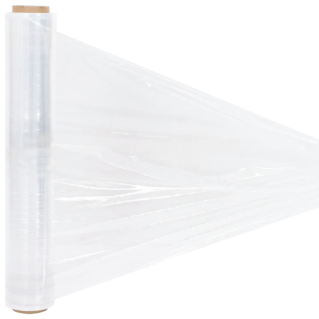 vidaXL Film étirable 6 pcs transparent 20 μm 50 cm x 150 m