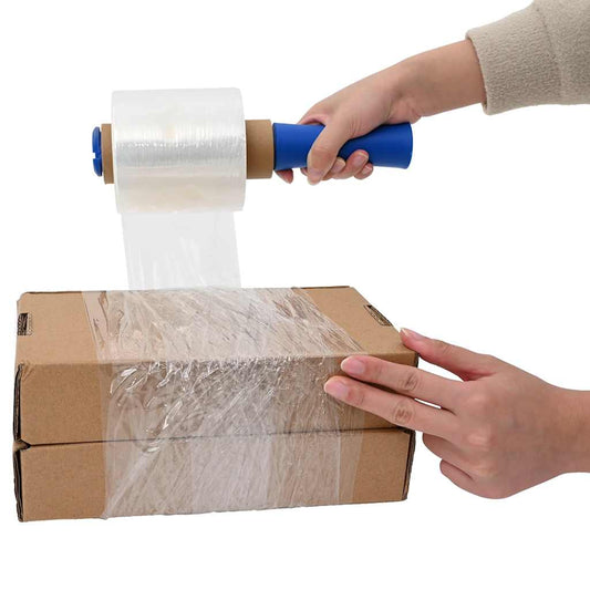 vidaXL Films étirables 50 pcs transparent 23 μm 10 cm x 150 m