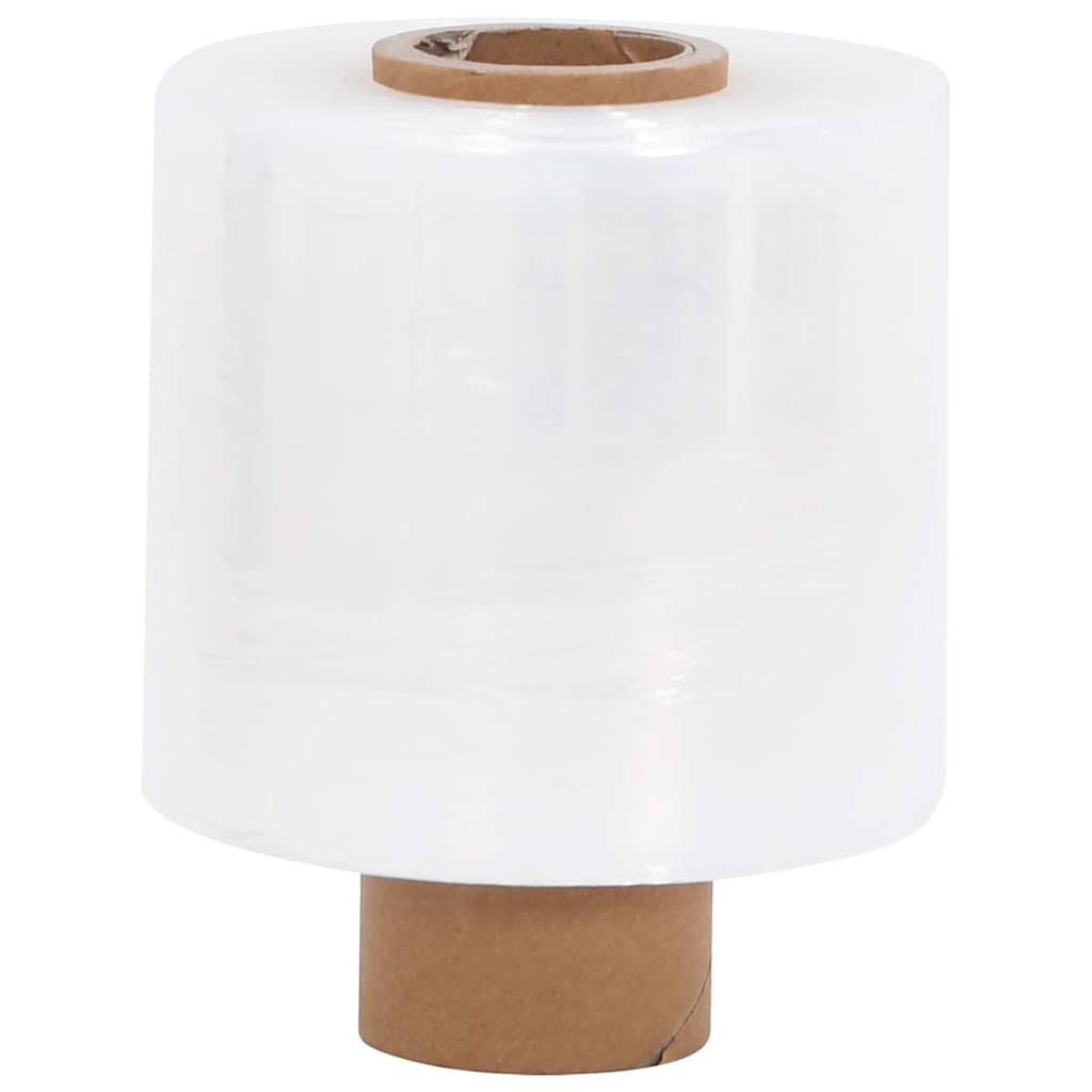 vidaXL Films étirables 10 pcs transparent 23 μm 10 cm x 300 m