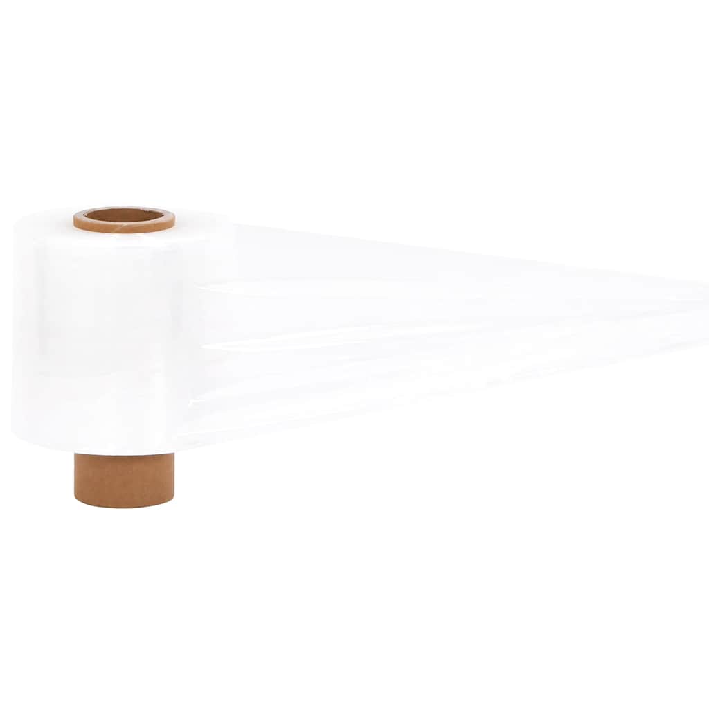 vidaXL Films étirables 10 pcs transparent 23 μm 10 cm x 300 m