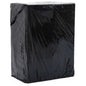vidaXL Film étirable 2 pcs noir 23 μm 50 cm x 150 m