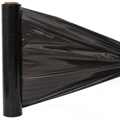 vidaXL Film étirable 6 pcs noir 30 μm 50 cm x 150 m