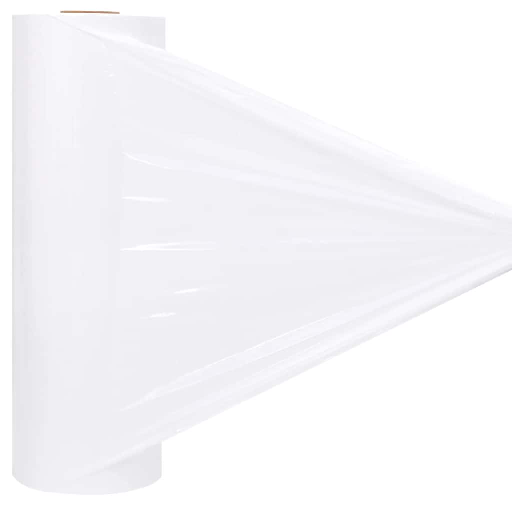 vidaXL Film étirable agricole blanc 25 µm 75 cm x 1500 m