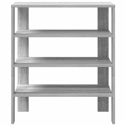 vidaXL Étagère à chaussures sonoma gris 61x32x70 cm bois d'ingénierie