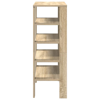 vidaXL Étagère à chaussures chêne sonoma 61x32x87,5 cm bois ingénierie