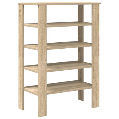 vidaXL Étagère à chaussures chêne sonoma 61x32x87,5 cm bois ingénierie