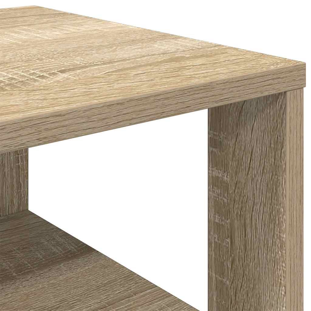 vidaXL Étagère à chaussures chêne sonoma 61x32x87,5 cm bois ingénierie