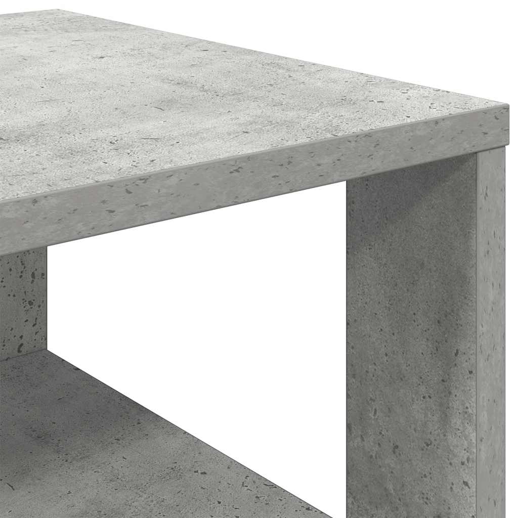 vidaXL Étagère à chaussures gris béton 61x32x87,5 cm bois d'ingénierie