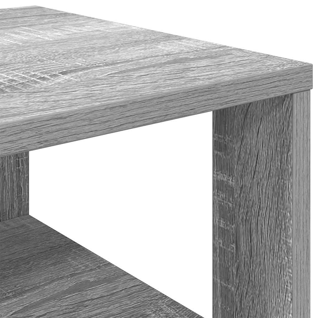 vidaXL Étagère à chaussures sonoma gris 61x32x105 cm bois ingénierie
