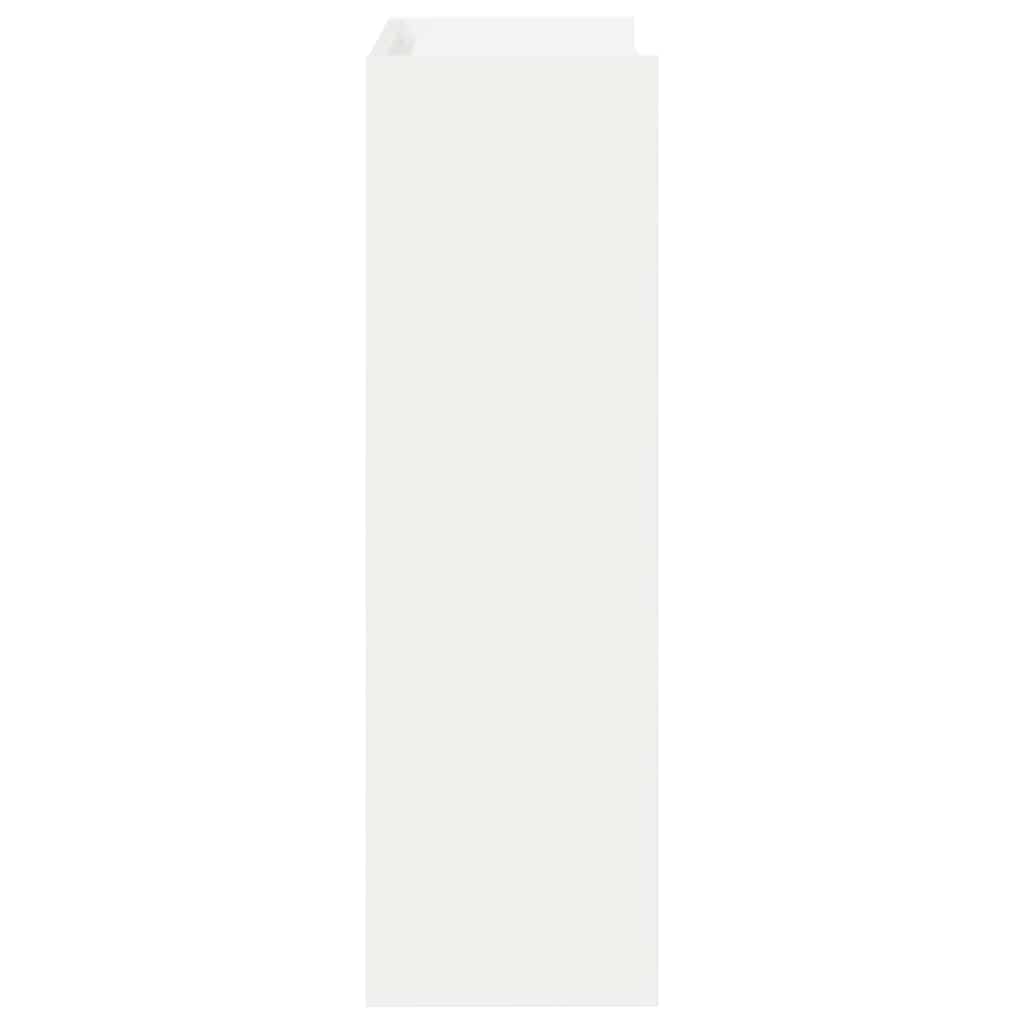 vidaXL Étagère à chaussures blanc 80x25x61,5 cm bois d'ingénierie