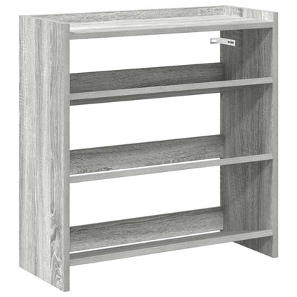 vidaXL Étagère à chaussures sonoma gris 60x25x62 cm bois d'ingénierie