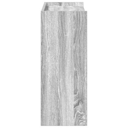 vidaXL Étagère à chaussures sonoma gris 60x25x62 cm bois d'ingénierie