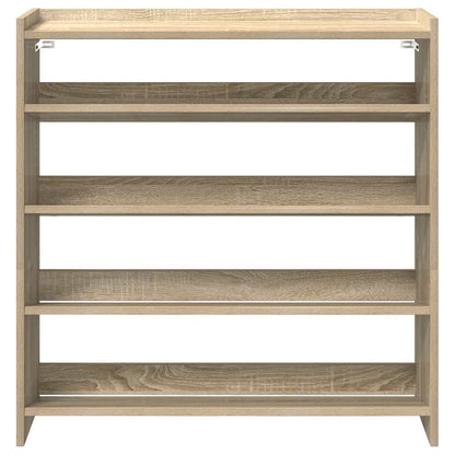 vidaXL Étagère à chaussures chêne sonoma 80x25x81 cm bois ingénierie
