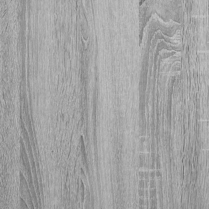 vidaXL Étagère à chaussures sonoma gris 80x25x81 cm bois d'ingénierie