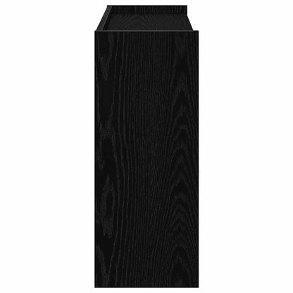 vidaXL Étagère à chaussures noir 80x25x61,5 cm bois d'ingénierie