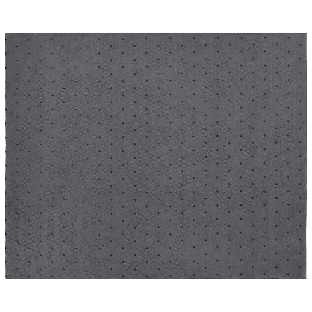 vidaXL Tampons absorbants d'huile 25 pcs gris 40x50 cm