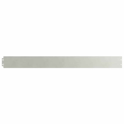vidaXL Bordures de pelouse 10 pcs 10x103 cm acier inoxydable