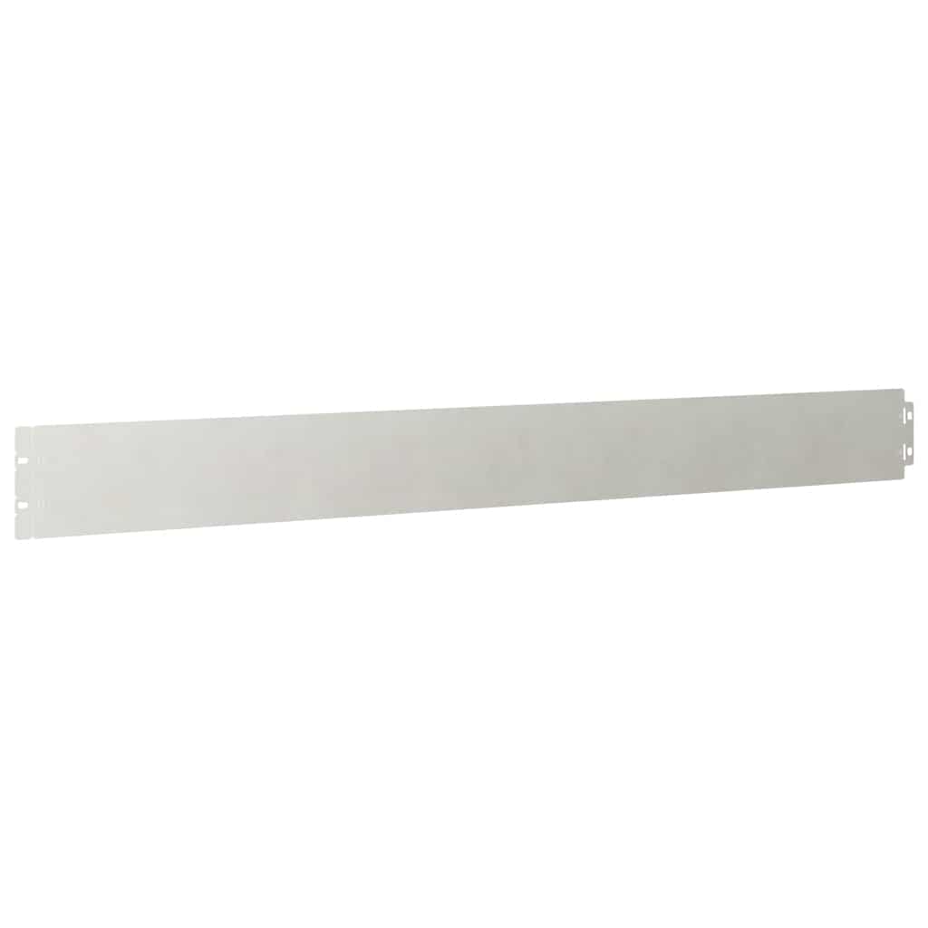 vidaXL Bordures de pelouse 10 pcs 10x103 cm acier inoxydable
