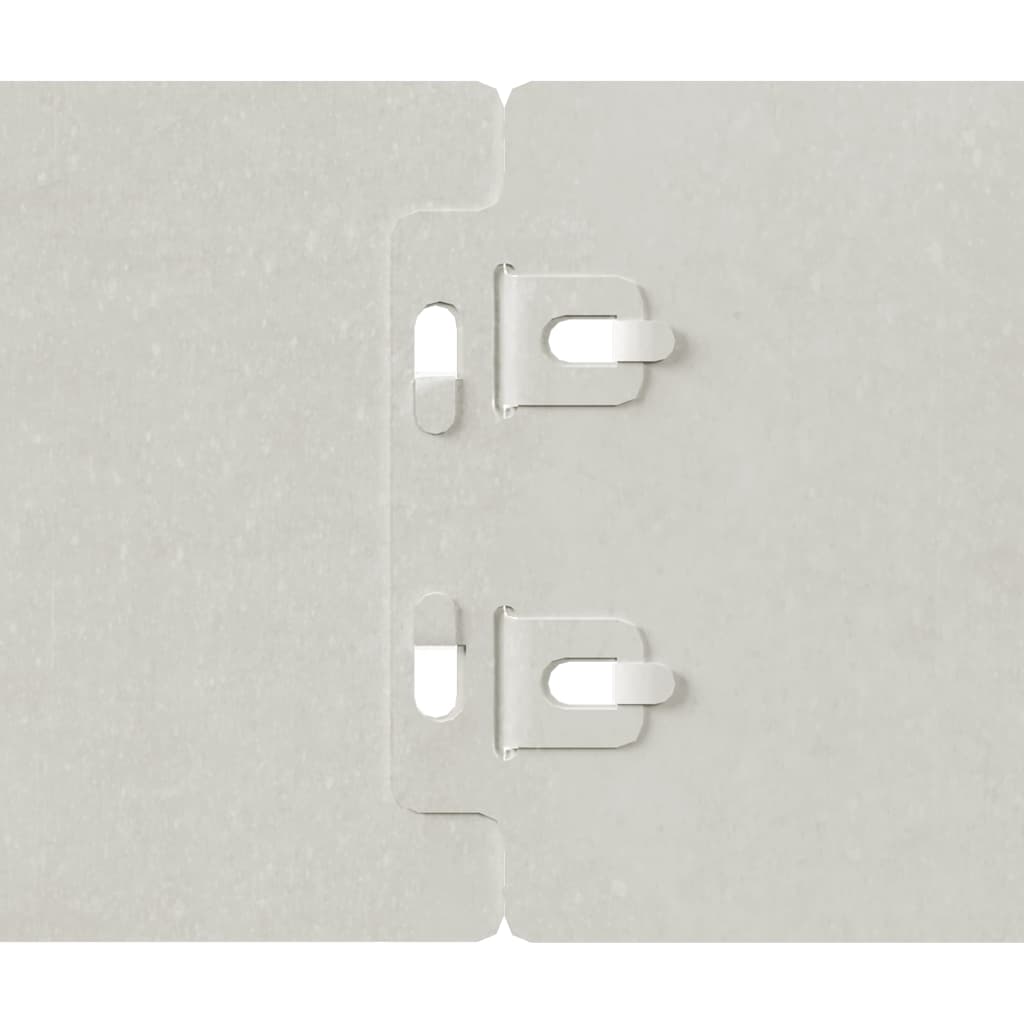 vidaXL Bordures de pelouse 10 pcs 10x103 cm acier inoxydable