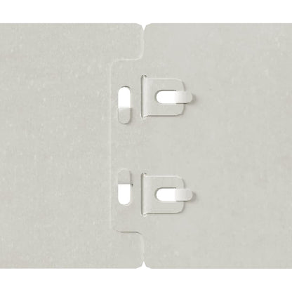 vidaXL Bordures de pelouse 10 pcs 10x103 cm acier inoxydable
