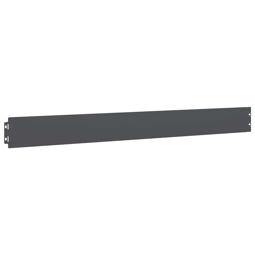vidaXL Bordures pelouse 50pcs anthracite 10x103cm acier laminé à froid