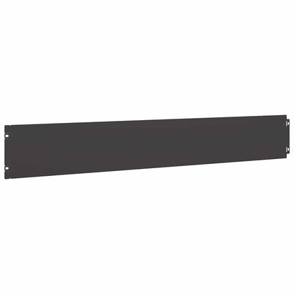 vidaXL Bordures de pelouse 10 pcs noir 15x103 cm acier laminé à froid