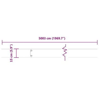 vidaXL Bordures pelouse 50pcs anthracite 15x103cm acier laminé à froid
