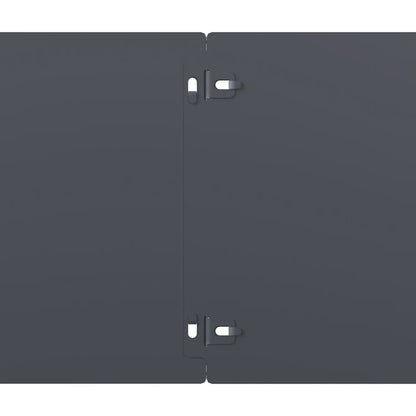 vidaXL Bordures pelouse 10pcs anthracite 20x103cm acier laminé à froid